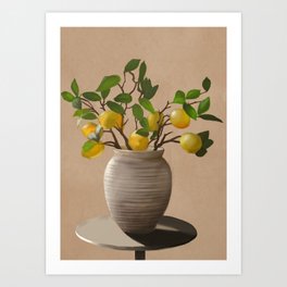 Lemons  Art Print