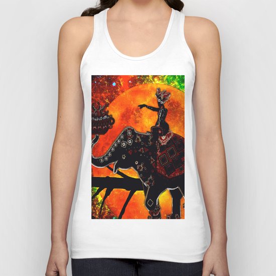 ELEPHANT JOURNEY Unisex Tank Top