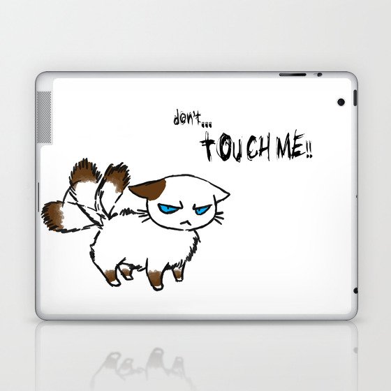 Don't touch me! Laptop & iPad Skin