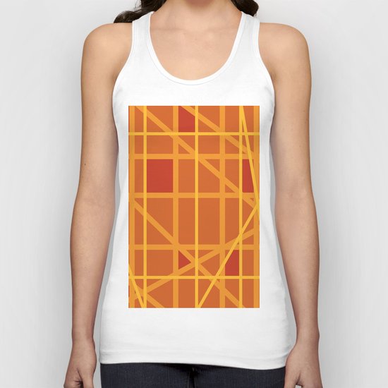 Abstract DW Unisex Tank Top