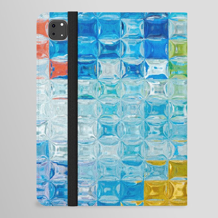Glass Cubes iPad Folio Case
