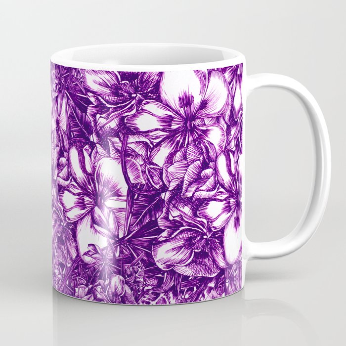 PURPLE FLOWERS Coffee Mug