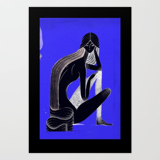 Pin-up #3 Art Print