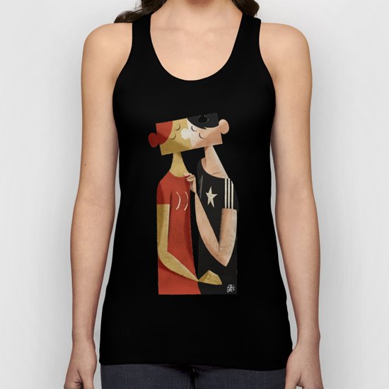 The puzzle Unisex Tank Top