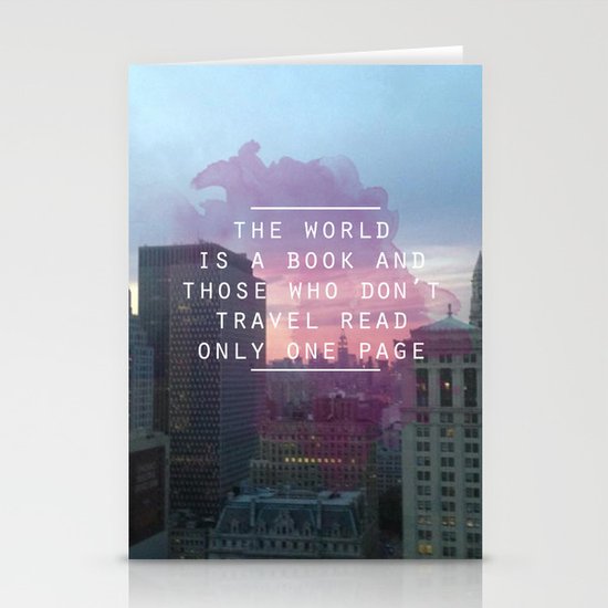Travel Stationery Cards