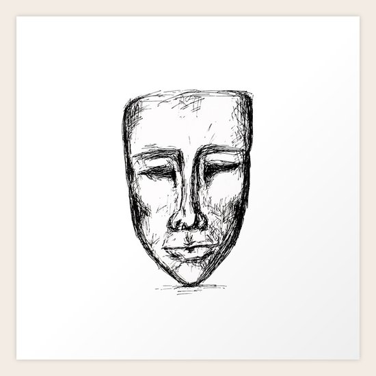 Face Art Print