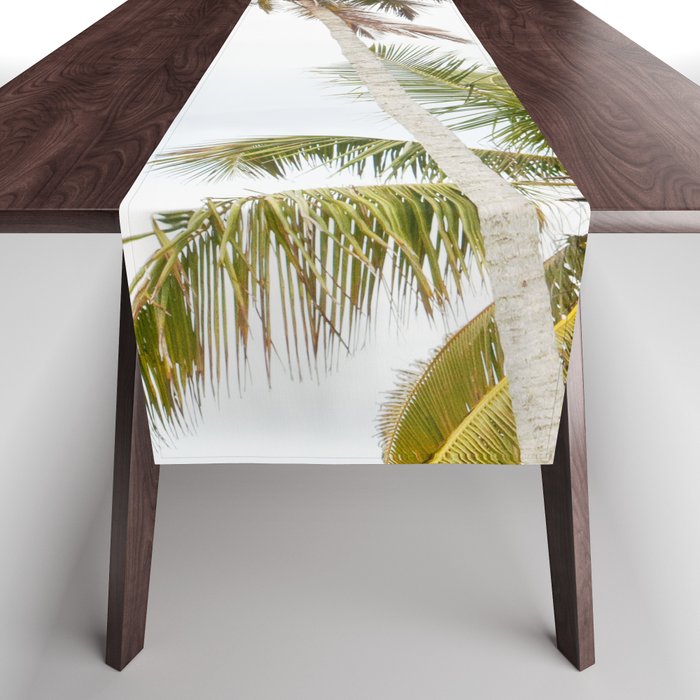 Floridian Palms #1 #tropical #wall #art #society6 Table Runner