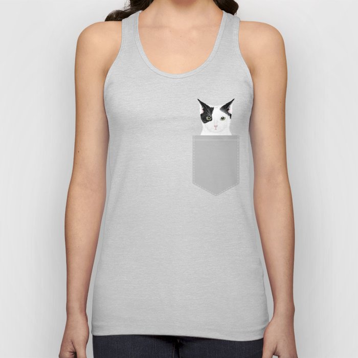 Manny Black and white cute cat gift cat person cat lady funny