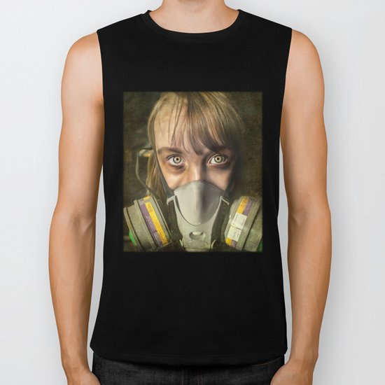 The day after ~ Survivor (treated version) Biker Tank