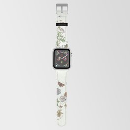The fragility of living - botanical illustration Apple Watch Band