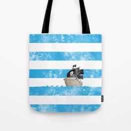 Pirates Love Stripes Tote Bag