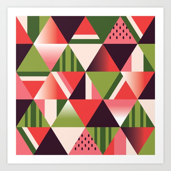 watermelon Art Print