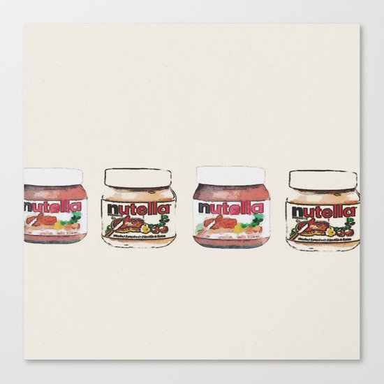 nutella-328 Canvas Print