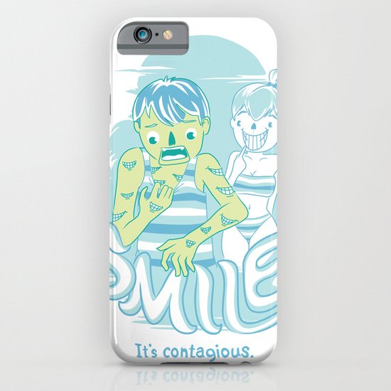Smile It's contagious :D iPhone & iPod Case