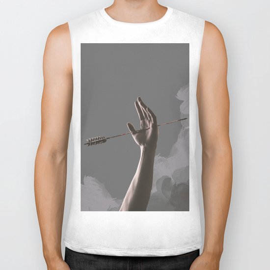 One of his kisses Biker Tank