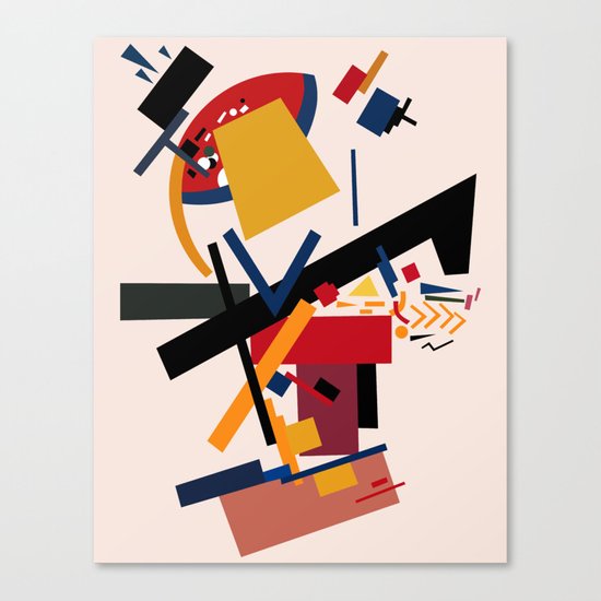 TOO MANY THOUGHTS Canvas Print