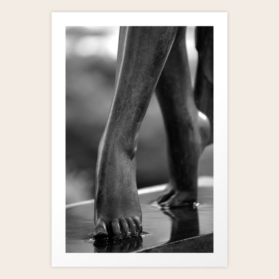 Walking on Water Art Print