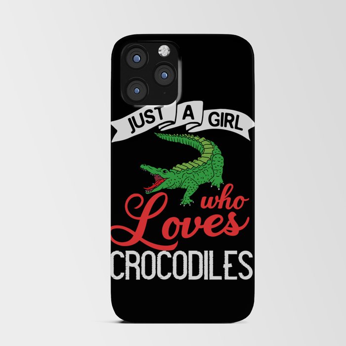 Crocodile Alligator Reptile Africa Animal Head iPhone Card Case