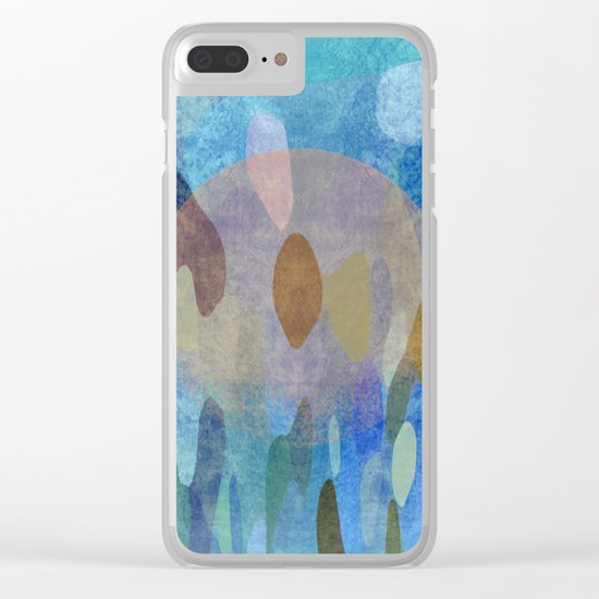 Sunrise in my garden Clear iPhone Case