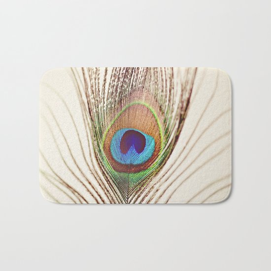 Peacock Bath Mat