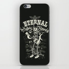 Eternal melody records iPhone Skin