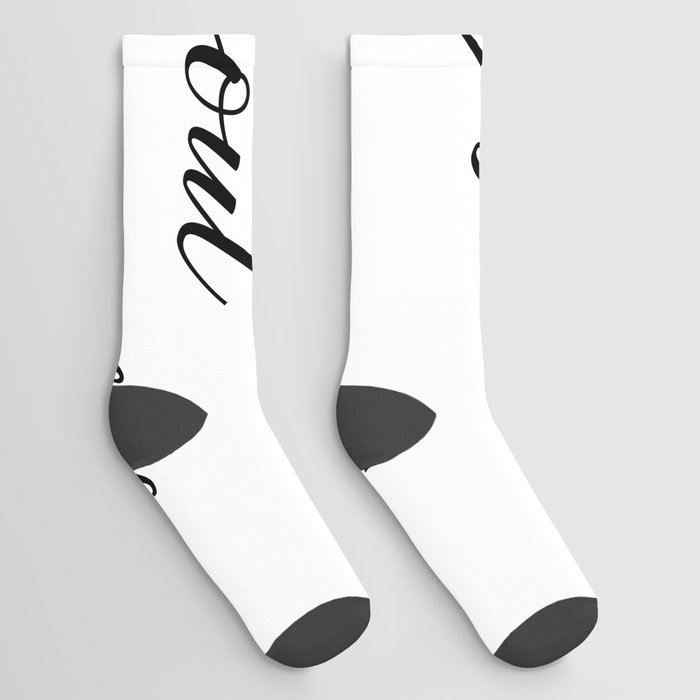 Life is about creating yourself - George Bernard Shaw Socks