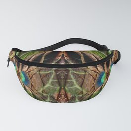 Leafy Pandanus Fanny Pack | Collage, Photo, Nature, Pattern 