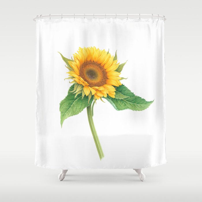 Sunflower outlet shower curtains