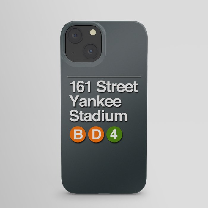 subway yankee stadium sign iPhone Case