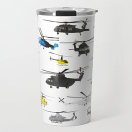 Multiple Helicopters Travel Mug