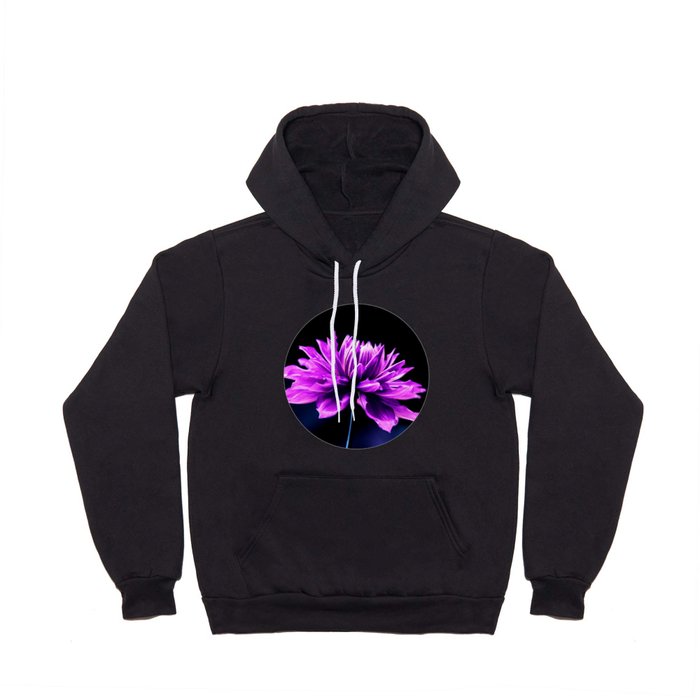 Purple Love Dahlia Hoody