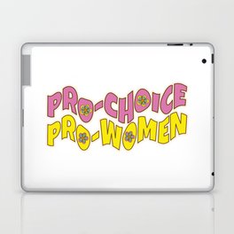 Pro Choice Trippy Typography Laptop Skin