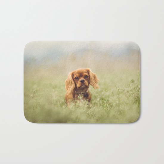 Cute Puppy - Little Dog Bath Mat