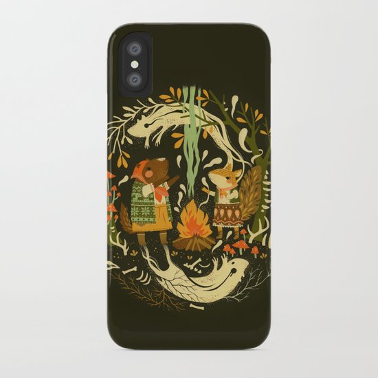 Animal Chants & Forest Whispers iPhone Case