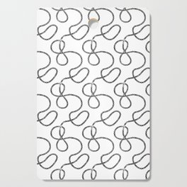 bicycle chain repeat pattern Cutting Board