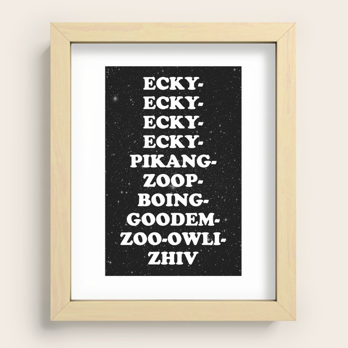 Recessed Framed Print