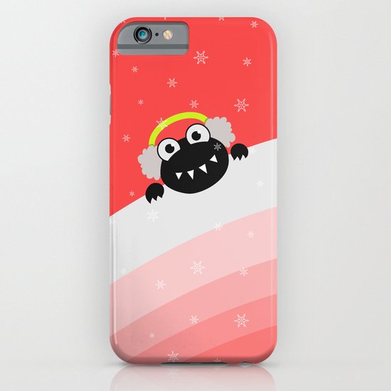 Cute Winter Bug With Earflaps iPhone & iPod Case