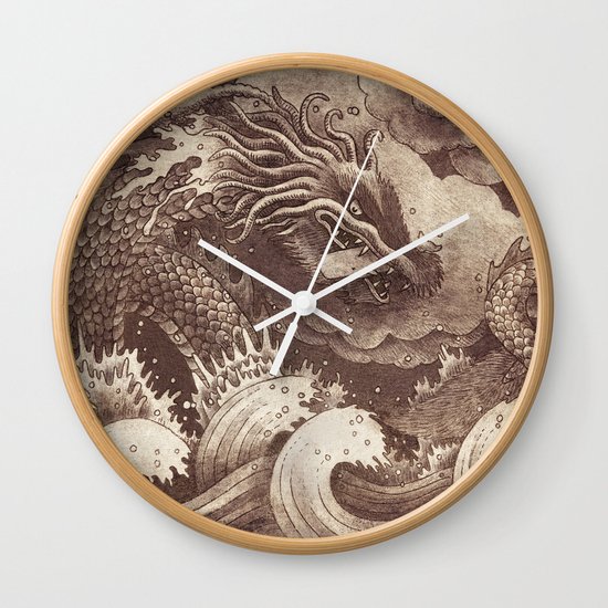 Edge of the World Wall Clock