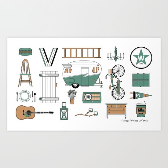Favorite Things Art Print