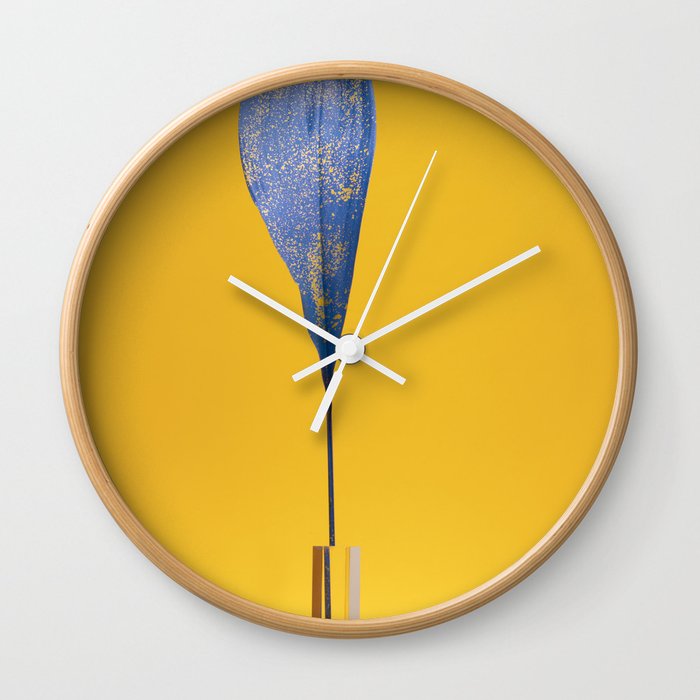 flower Wall Clock