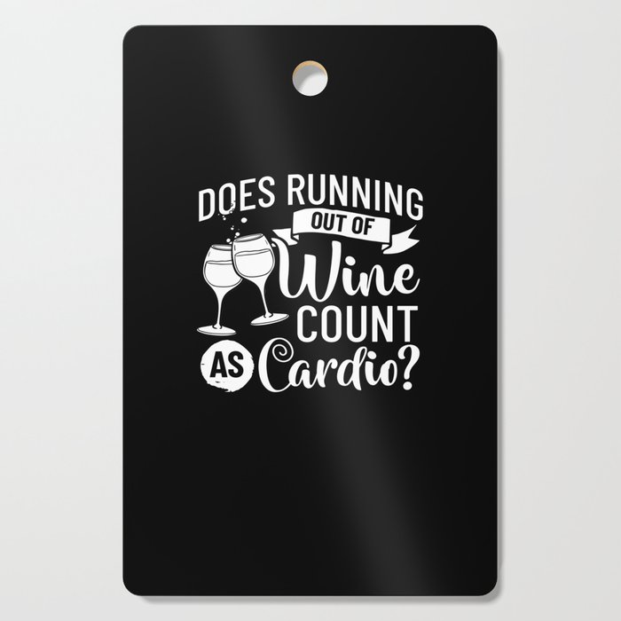 Wine Tasting Glass Red Bottle Taster Drinker Cutting Board