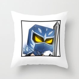 The Craft Knight Throw Pillow
