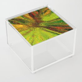 Colourful Pond Trippy Abstract Psychedelic Artwork Acrylic Box