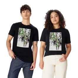 Bamboo Forest on patterned cloth T Shirt