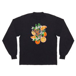 Squeeze the Day - Oranges Long Sleeve T-shirt
