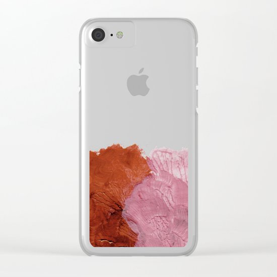 Cohesion Clear iPhone Case