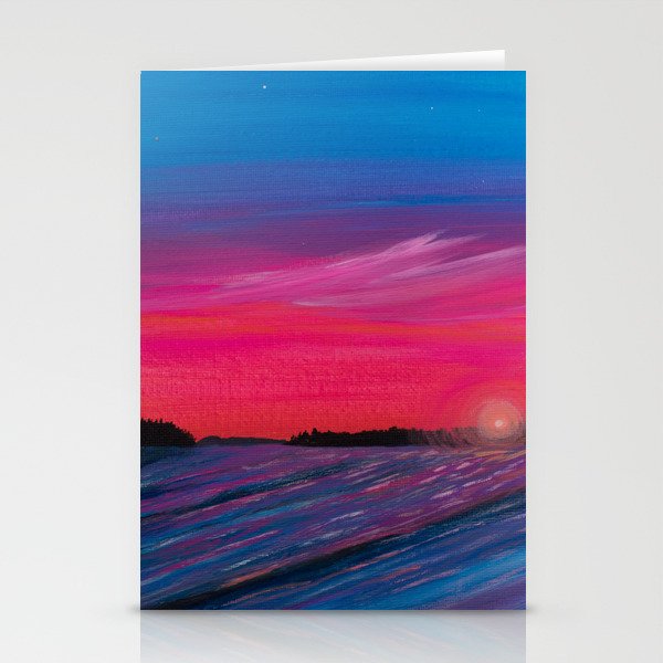New River Beach Stationery Cards