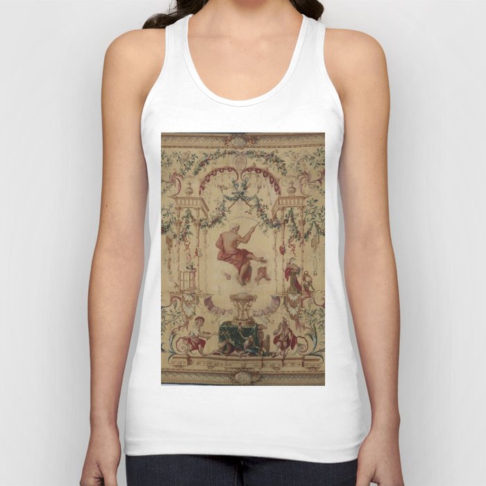 Antique 18th Century 'Saturn' French Tapestry Tank Top