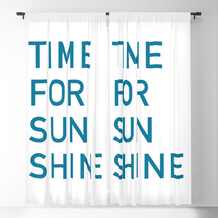 Time For Sunshine Blackout Curtain