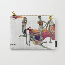 Cloud 9 Carry-All Pouch | Paper, Pop Surrealism, People, Vintage, Collage 